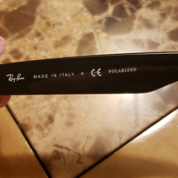 Ray Bans Polarized New Wayfarer Glasses - Picture 6 of 10